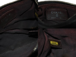 CHANEL シャネル マトラッセ コインケース ココマーク キルティング 15番台 ラムスキン ブラックシルバー金具 美品 中古 4b006852