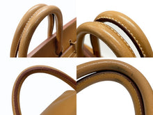 Load image into Gallery viewer, HERMES エルメス Haut a Courroies オータクロア50 ハンドバッグ アルデンヌ ナチュラル ブロンズ金具 〇Z刻印 美品 中古 4b006861
