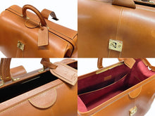 Load image into Gallery viewer, LOUIS VUITTON ルイヴィトン パーソナルオーダー ボストンバッグ ノマドM M80310 レザー ブラウン ゴールド金具 美品 中古 4b006890