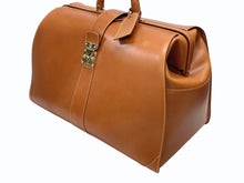 Load image into Gallery viewer, LOUIS VUITTON ルイヴィトン パーソナルオーダー ボストンバッグ ノマドM M80310 レザー ブラウン ゴールド金具 美品 中古 4b006890