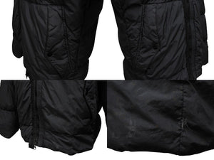 STONE ISLAND ストーンアイランド ダウンジャケット 691541223 サイズL ブラック ナイロン 良品 中古 4b006893
