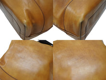Load image into Gallery viewer, Berluti ベルルッティ カリグラフティBロゴショルダーバッグ ブラウン レザー シルバー金具 美品 中古 4b006908