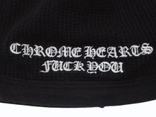 Load image into Gallery viewer, CHROME HEARTS クロムハーツ THERMAL FUCK YOU BEANIE サーマルビーニー ブラック 3825B230032 中古 美品 中古 4b006909