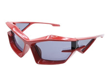 Load image into Gallery viewer, 極美品 GIVENCHY ジバンシー GivCut ギブカット サングラス 3Dプリント ナイロン製 GV40049U レッド サイズ69◻︎17 中古 4b006910