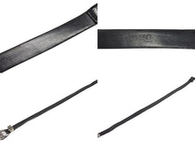 Load image into Gallery viewer, CHROME HEARTS クロムハーツ 3PC Classic 3PC belt ベルト ブラック レザー サイズ34 シルバー925 美品 中古 4b006911