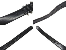 Load image into Gallery viewer, [USED/中古]CHROME HEARTS クロムハーツ ベルト・バックル 3ピース ローラーベルト ブラック レザー シルバー925 36 Bランク 中古 4b006912