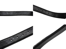 Load image into Gallery viewer, CHROME HEARTS クロムハーツ 3ピース ローラーベルト サイズ36 レザー シルバ−925 ブラック 美品 中古 4b006913