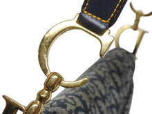 Load image into Gallery viewer, Christian Dior クリスチャンディオール サドルバッグ ワンショルダーバッグ トロッター ネイビー ガリアーノ期 美品 中古 4b006923
