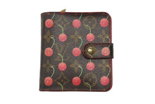 Load image into Gallery viewer, LOUIS VUITTON ルイヴィトン コンパクト ジップ 二つ折り財布 M95005 モノグラム チェリー 村上隆 2005年 美品 中古 4b006932