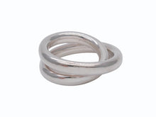 Load image into Gallery viewer, HERMES エルメス Vertige Ring ヴェルティージュ リング 指輪 重量約16.0g サイズ51 11号 Ag925刻印 シルバー925 美品 中古 4b006935