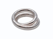 Load image into Gallery viewer, HERMES エルメス Vertige Ring ヴェルティージュ リング 指輪 重量約16.0g サイズ51 11号 Ag925刻印 シルバー925 美品 中古 4b006935