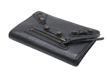 Load image into Gallery viewer, 極美品 BALENCIAGA バレンシアガ クラシック ザ シティ カードケース ブラック レザー 名刺入れ コインケース 財布 ウォレット 310703 中古 4b006937