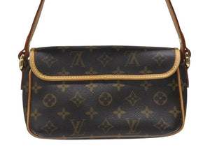 新品同様 LOUIS VUITTON ルイヴィトン モノグラム ティカルPM ワンショルダーバッグ M40078 ブラウン ロゴ ゴールド金具 中古 4b006939