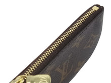Load image into Gallery viewer, 極美品 LOUIS VUITTON ルイヴィトン モノグラム ポシェット クレ コインケース 小銭入れ M62650 ロゴ ブラウン 中古 4b006945