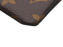 Load image into Gallery viewer, 極美品 LOUIS VUITTON ルイヴィトン モノグラム ポシェット クレ コインケース 小銭入れ M62650 ロゴ ブラウン 中古 4b006946