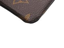 Load image into Gallery viewer, 極美品 LOUIS VUITTON ルイヴィトン モノグラム ポシェット クレ コインケース 小銭入れ M62650 ロゴ ブラウン 中古 4b006946