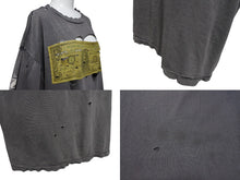 Load image into Gallery viewer, SAINT MICHAEL セントマイケル × 河村康輔 長袖 Tシャツ SM-A22-0000-083 サイズL チャコール プリント 中古 4b006956