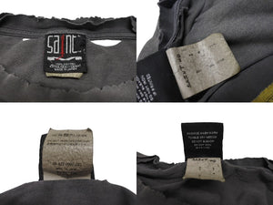 SAINT MICHAEL セントマイケル × 河村康輔 長袖 Tシャツ SM-A22-0000-083 サイズL チャコール プリント 中古 4b006956