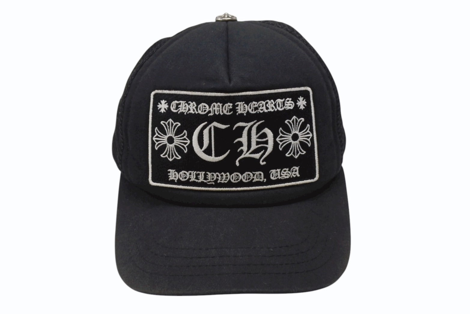 CHROME HEARTS キャップ　正規品 楽天市場】クロムハーツ 帽子 メッシュキャップ ブルー メンズ