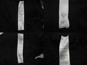 Rick Owens リックオウエンス パンツ CARGO LONG PANTS RU01D3379 LIDO期 24SS コットン ポリウレタン ブラック サイズ48 美品 中古 4b006964