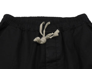 Rick Owens リックオウエンス パンツ CARGO LONG PANTS RU01D3379 LIDO期 24SS コットン ポリウレタン ブラック サイズ48 美品 中古 4b006964