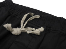 Load image into Gallery viewer, Rick Owens リックオウエンス パンツ CARGO LONG PANTS RU01D3379 LIDO期 24SS コットン ポリウレタン ブラック サイズ48 美品 中古 4b006964