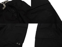 Load image into Gallery viewer, Rick Owens リックオウエンス パンツ CARGO LONG PANTS RU01D3379 LIDO期 24SS コットン ポリウレタン ブラック サイズ48 美品 中古 4b006964