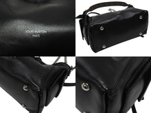 Load image into Gallery viewer, 新品未使用 LOUIS VUITTON ルイヴィトン キャリーオール バイブ MM ショルダーバッグ M25143 ラムレザー ブラック 中古 4b006968