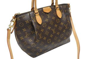 LOUIS VUITTON ルイヴィトン ハンドバッグ 2WAY モノグラム チュレンPM モノグラムキャンバス M48813 ブラウン 美品 中古 4b006981