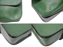 Load image into Gallery viewer, LOUIS VUITTON ルイヴィトン カルトシエール ショルダーバッグ M52244 ボルネオグリーン ゴールド金具 美品 中古 4b006982