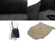 Load image into Gallery viewer, LOUIS VUITTON ルイヴィトン LV クリュニー ショルダーバッグ M52252 エピレザー ブラック ゴールド金具 美品 中古 4b006983