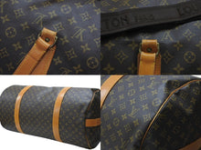Load image into Gallery viewer, LOUIS VUITTON ルイヴィトン ボストンバッグ サックポロション 2WAY M41222 ゴールド金具 ブラウン 美品 中古 4b006988