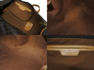 LOUIS VUITTON ルイヴィトン ボストンバッグ サックポロション 2WAY M41222 ゴールド金具 ブラウン 美品 中古 4b006988