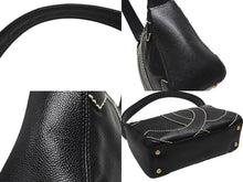 Load image into Gallery viewer, 極美品 CHANEL シャネル ワイルドステッチ ワンショルダーバッグ 9番台 ココマーク キャビアスキン ブラック ゴールド金具 中古 4b006992