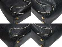 Load image into Gallery viewer, 極美品 CHANEL シャネル ワイルドステッチ ワンショルダーバッグ 9番台 ココマーク キャビアスキン ブラック ゴールド金具 中古 4b006992
