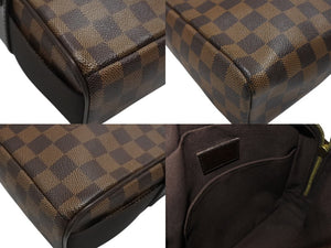 極美品 LOUIS VUITTON ルイヴィトン ショルダーバッグ オラフPM ダミエキャンバス ブラウン N41442 中古 4b006994
