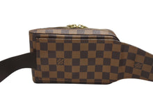 Load image into Gallery viewer, 極美品 LOUIS VUITTON ルイヴィトン ジェロニモス ウエストバッグ ボディバッグ N51994 ダミエ ブラウン 中古 4b006995