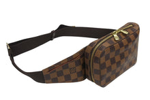 Load image into Gallery viewer, 極美品 LOUIS VUITTON ルイヴィトン ジェロニモス ウエストバッグ ボディバッグ N51994 ダミエ ブラウン 中古 4b006995