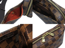Load image into Gallery viewer, 極美品 LOUIS VUITTON ルイヴィトン ジェロニモス ウエストバッグ ボディバッグ N51994 ダミエ ブラウン 中古 4b006995
