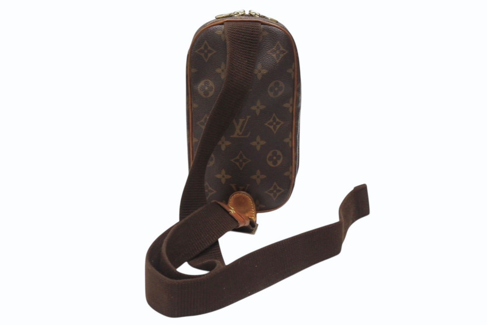 LOUIS VUITTON ルイヴィトン モノグラム ポシェット ガンジュ