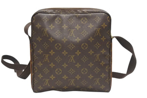 LOUIS VUITTON ルイヴィトン トロター ボブール ショルダーバッグ M97037 モノグラム ブラウン PVC レザー ゴールド金具 美品 中古 4b007000