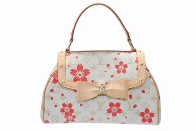 極美品 LOUIS VUITTON ルイヴィトン サックレトロPM ハンドバッグ モノグラム チェリーブロッサム 村上隆 M92014 中古 4b007005