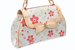 極美品 LOUIS VUITTON ルイヴィトン サックレトロPM ハンドバッグ モノグラム チェリーブロッサム 村上隆 M92014 中古 4b007005