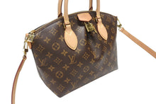 Load image into Gallery viewer, 極美品 LOUIS VUITTON ルイヴィトン モノグラム ボエシMM 2WAY ショルダーバッグ ハンドバッグ M45986 ブラウン 中古 4b007013