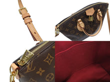 Load image into Gallery viewer, 極美品 LOUIS VUITTON ルイヴィトン モノグラム ボエシMM 2WAY ショルダーバッグ ハンドバッグ M45986 ブラウン 中古 4b007013