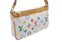 Load image into Gallery viewer, 新品同様 LOUIS VUITTON ルイヴィトン ポシェット アクセソワール アクセサリーポーチ M92649 モノグラム マルチカラー 村上隆 中古 4b007020