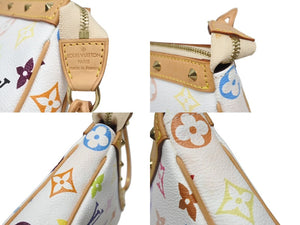 新品同様 LOUIS VUITTON ルイヴィトン ポシェット アクセソワール アクセサリーポーチ M92649 モノグラム マルチカラー 村上隆 中古 4b007020