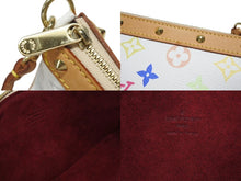 Load image into Gallery viewer, 新品同様 LOUIS VUITTON ルイヴィトン ポシェット アクセソワール アクセサリーポーチ M92649 モノグラム マルチカラー 村上隆 中古 4b007020