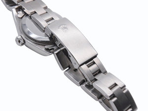 ROLEX ロレックス 腕時計 オイスターパーペチュアル 76080 K刻印 ステンレススチール シルバー ピンク文字盤 美品 中古 4b007023