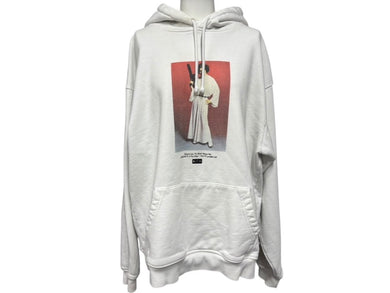 KITH キス STARWARS スターウォーズ コラボパーカー ホワイト コットン KHM030215 サイズL 良品 中古 4b007028